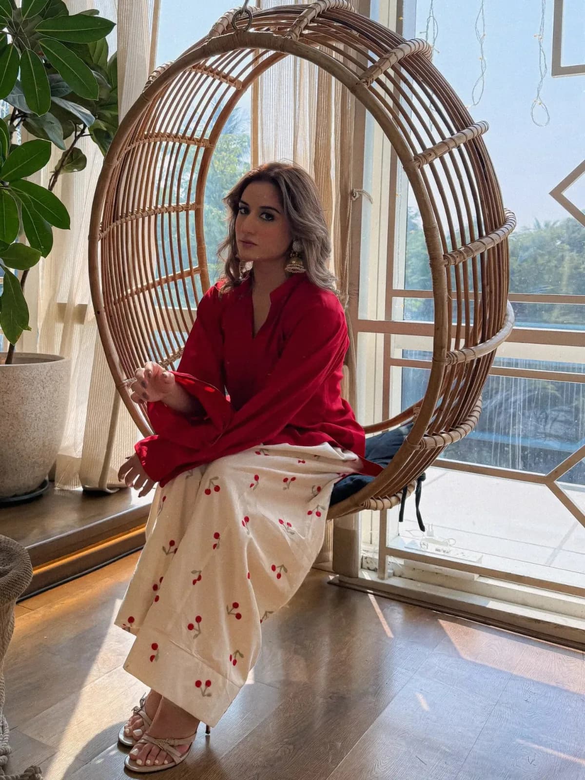 Cherry farshi suit