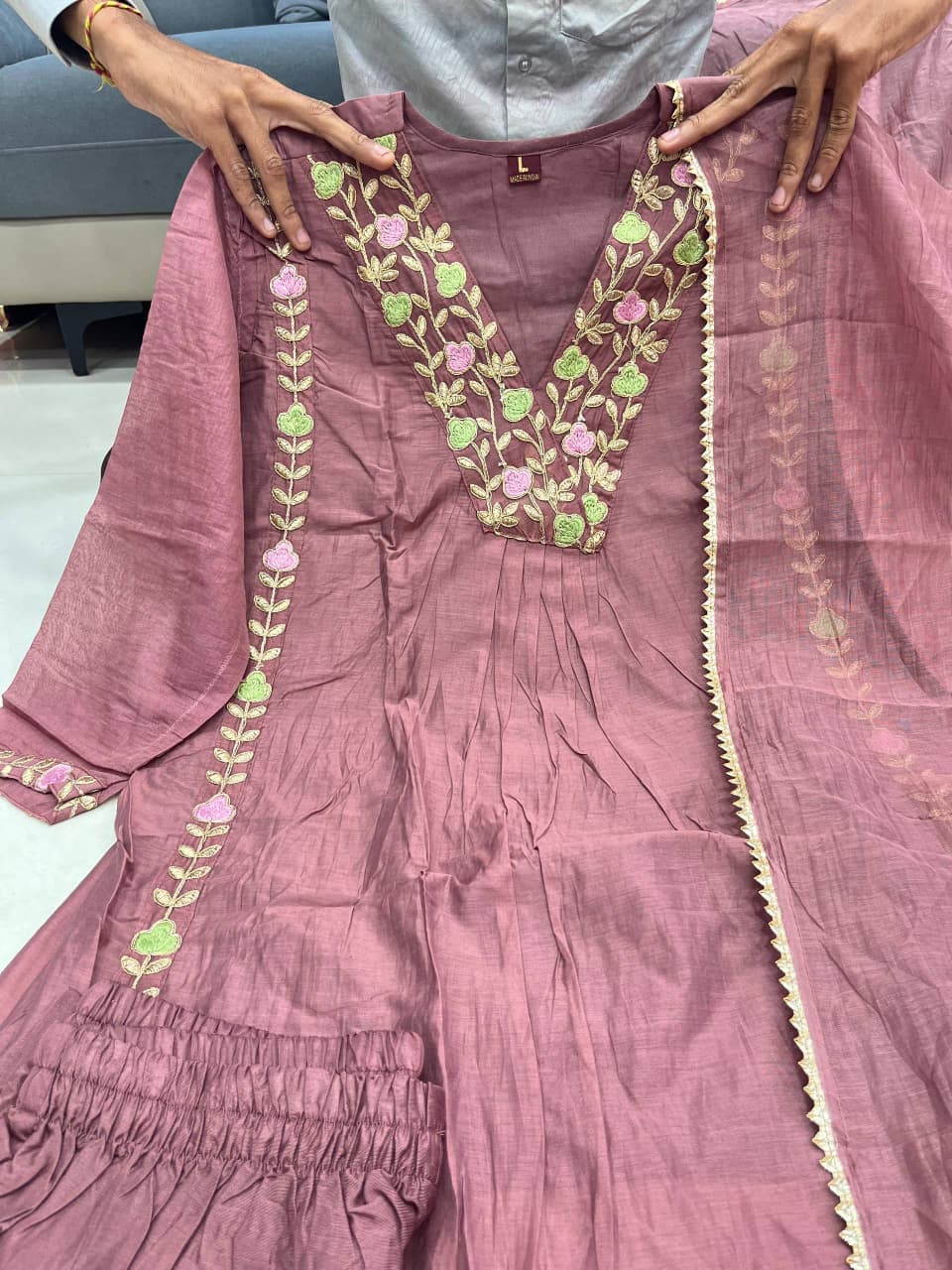 Surbhi  anarkali 10