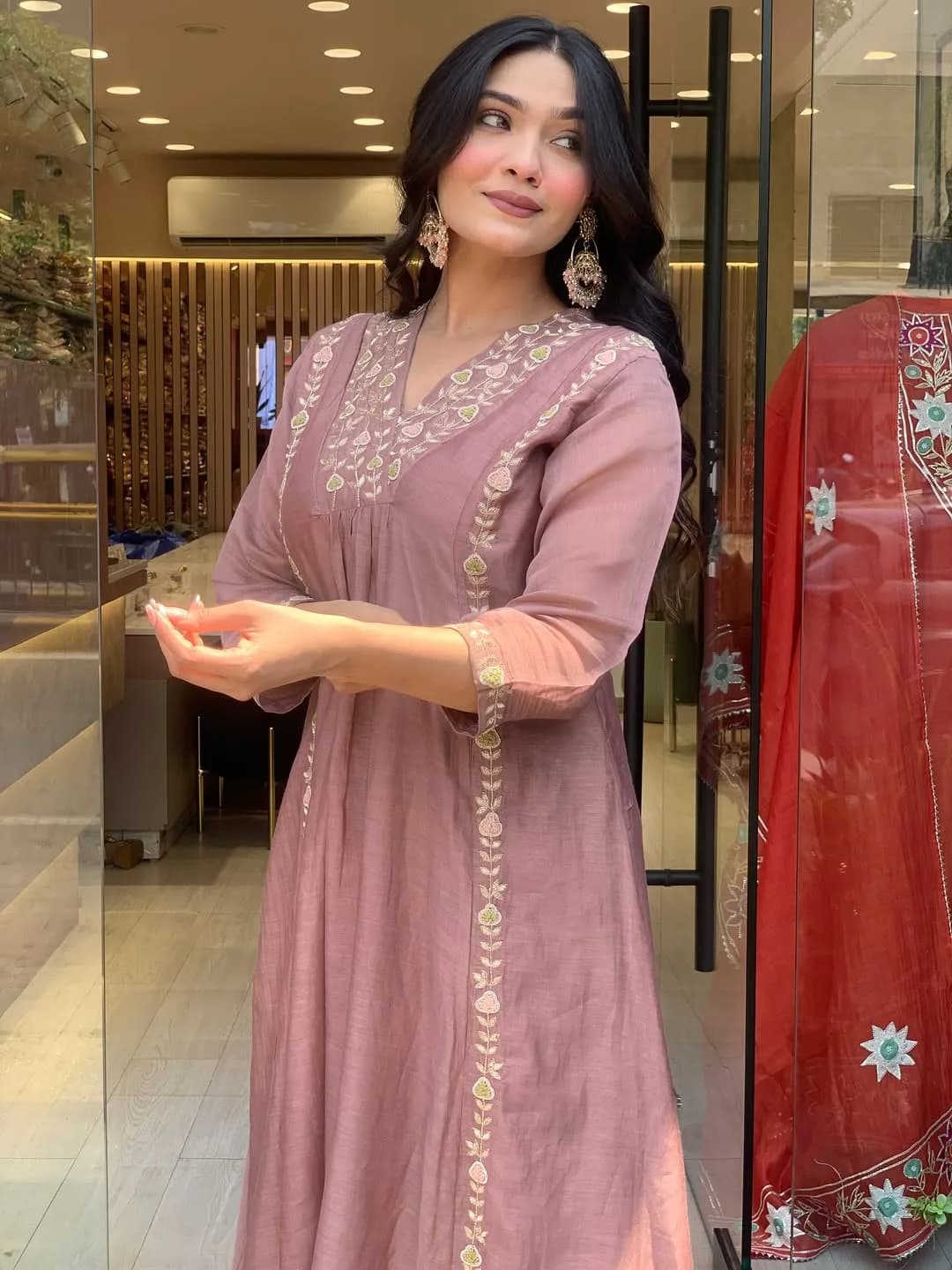 Surbhi  anarkali 8