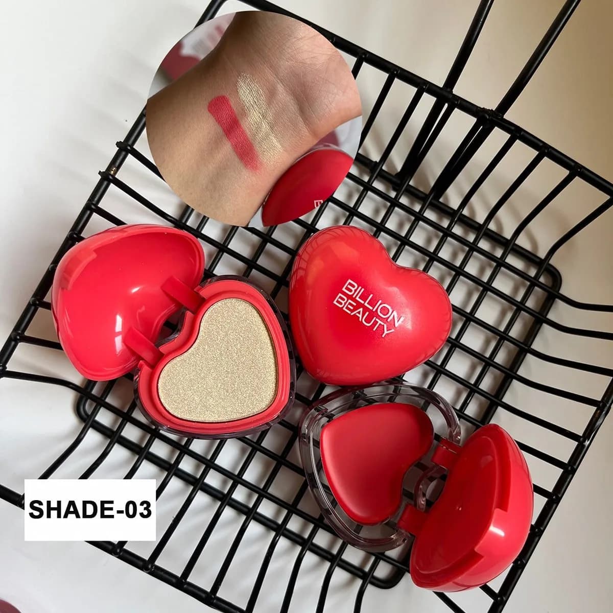 2 in 1 blush and highlighter